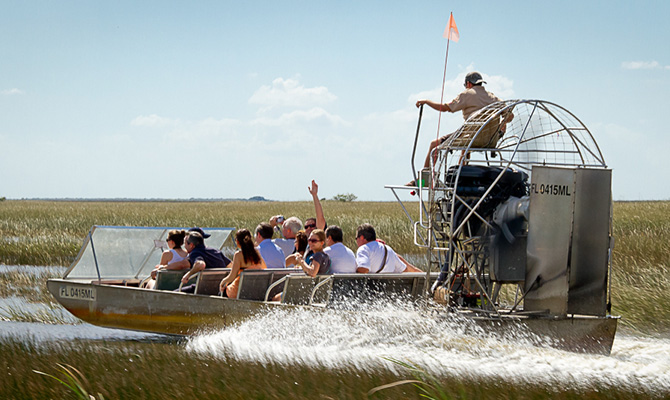 Exciting Airboat Ride